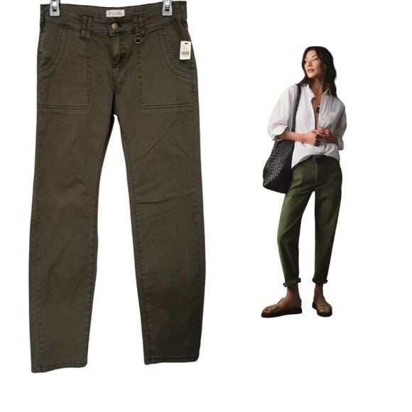 BUNDLE OF PILCRO HOLLY JEANS 26" NWT ANTHROPOLOGIE JOGGERS SMALL EUC - Picture 2 of 6